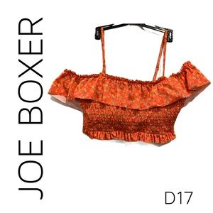 NWT Joe Boxer Crop Top (D17)